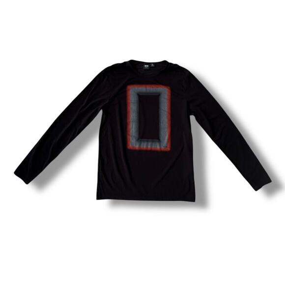 BOSS by HUGO BOSS  Men’s Black Long Sleeve  Size Medium - Picture 1 of 8
